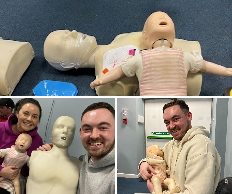 First Aid Training with David and Jennifer