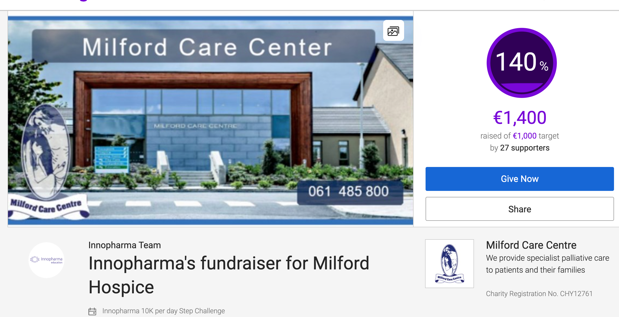 MILFORD CARE